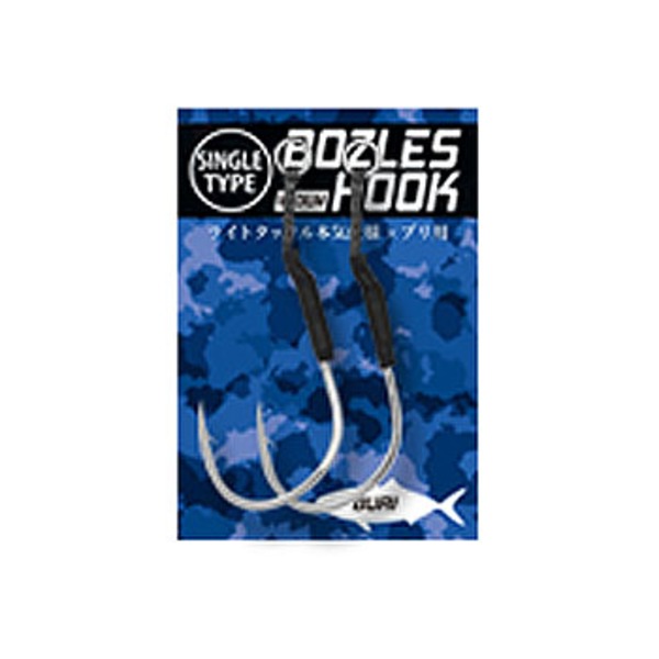 BOZLES(ボーズレス) BOZLES フック ブリ用 シングル ミディアム   ジグ用アシストフック