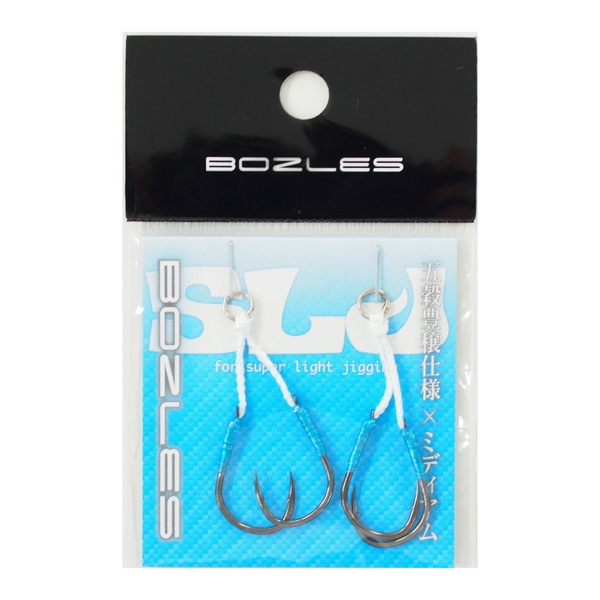 BOZLES(ボーズレス) SLJマダイ用 ミディアム   ジグ用アシストフック
