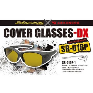 【送料無料】ストームライダー(STORM RIDER) ＳＲ-０１６-Ｐ ＣＯＶＥＲ ＧＬＡＳＳＥＳ-ＤＸ ガンメタル オリーブグリーン