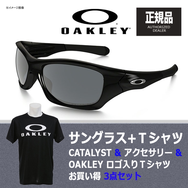 OAKLEY(オークリー) PITBULL(ピットブル) + Tシャツ 【お買い得3点セット】   偏光サングラス