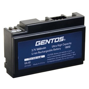 GENTOS(ジェントス) ＧＨ-００３ＲＧ専用充電池式 GA-03