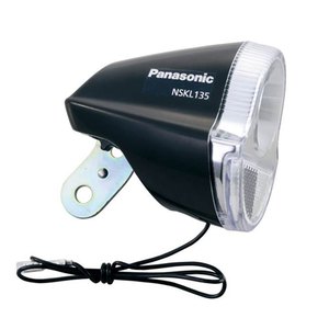 パナソニック(Panasonic) ＬＥＤ ハブダイナモ専用ライト ブラック NSKL135-B