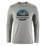パタゴニア(patagonia) メンズ キャプリーン デイリー ロングスリーブ グラフィック Tシャツ 45281 長袖Tシャツ(メンズ)