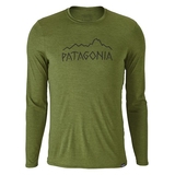 パタゴニア(patagonia) メンズ キャプリーン デイリー ロングスリーブ グラフィック Tシャツ 45281 長袖Tシャツ(メンズ)
