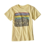 パタゴニア(patagonia) ベビー フィッツ ロイ スカイズ オーガニック Tシャツ キッズ 60419 半袖シャツ(ジュニア/キッズ/ベビー)