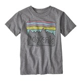 パタゴニア(patagonia) ベビー フィッツ ロイ スカイズ オーガニック Tシャツ キッズ 60419 半袖シャツ(ジュニア/キッズ/ベビー)