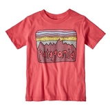 パタゴニア(patagonia) ベビー フィッツ ロイ スカイズ オーガニック Tシャツ キッズ 60419 半袖シャツ(ジュニア/キッズ/ベビー)