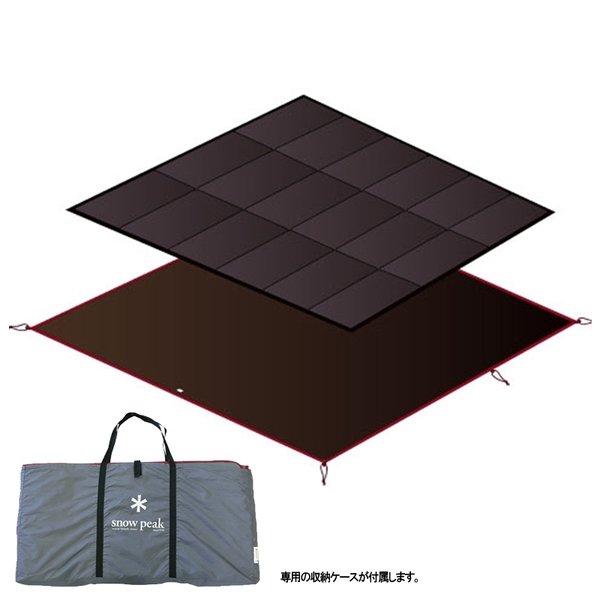 スノーピーク(snow peak) アメニティドーム L マットシートセット SET-121H テントインナーマット