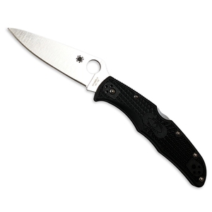 【送料無料】Spyderco(スパイダルコ) エンデューラ４ フルフラットブレード 直刃 ブラック C10FPBK