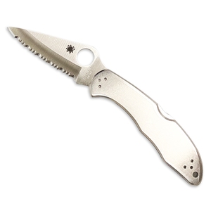 【送料無料】Spyderco(スパイダルコ) デリカ4 ステンレス 波刃 C11S