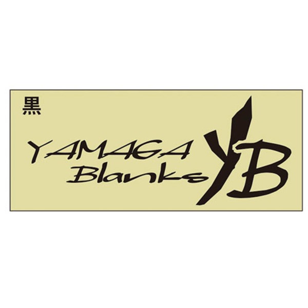 YAMAGA Blanks(ヤマガブランクス) YB カッティングステッカー   ステッカー
