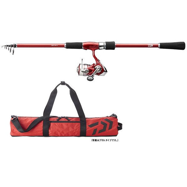 ダイワ(Daiwa) DV1 RED Ver.V 06221199 ロッド&リールセット