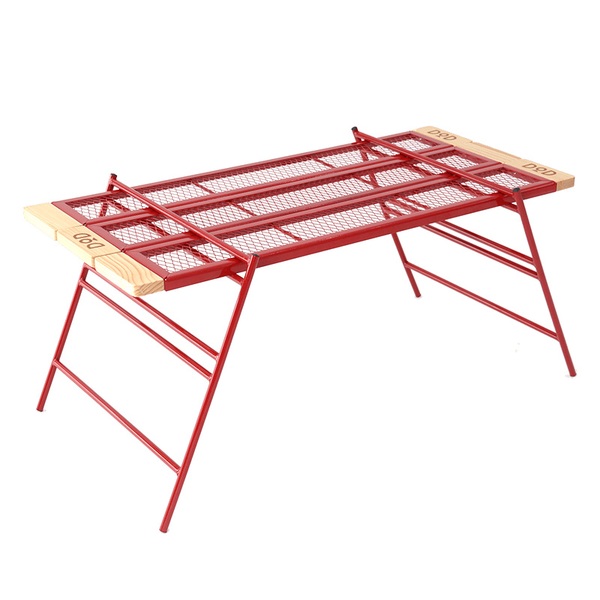 DOD(ディーオーディー) カシス テーブル TB4-535-RD キャンプテーブル