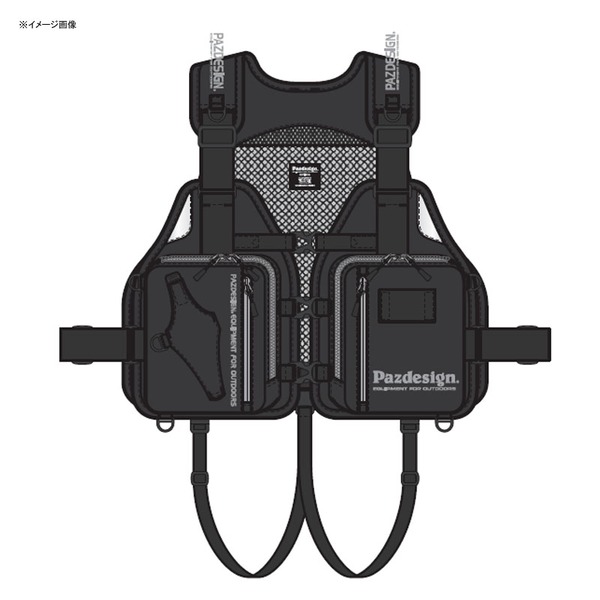 パズデザイン PSL マルチゲームベスト SLV-027 タックル収納付き