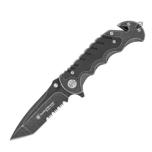 【送料無料】Smith&Wesson(スミス&ウェッソン) ボーダーガード10 半波刃 SWBG10S