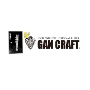 ガンクラフト(GAN CRAFT) オリジナルトランスファーステッカー Ｍ ＃０１ ブラック