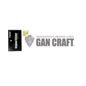 ガンクラフト(GAN CRAFT) オリジナルトランスファーステッカー Ｌ ＃０３ シルバー