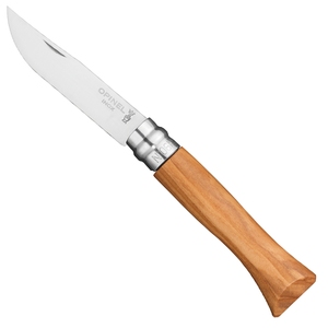 OPINEL(オピネル) ステンレスチール#6 オリーブウッド 73mm オリーブウッド 41522