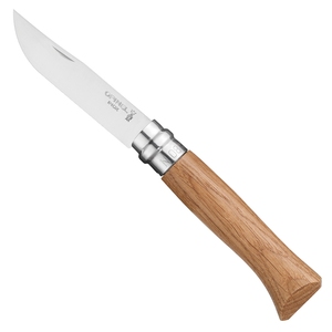 OPINEL(オピネル) ステンレススチール#8 オークウッド 約85mm オーク 41524