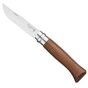 OPINEL(オピネル) ステンレススチール#8 ウォルナット 約85mm ウォルナット 41525