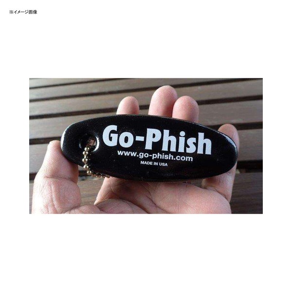 Go-Phish(ゴーフィッシュ) Go-Phish ロゴ キーフロート   ピンオンリール･キーホルダー･カラビナ