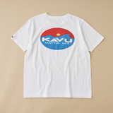 KAVU(カブー) サーフ ロゴ ティー メンズ 19820423010005 半袖Tシャツ(メンズ)