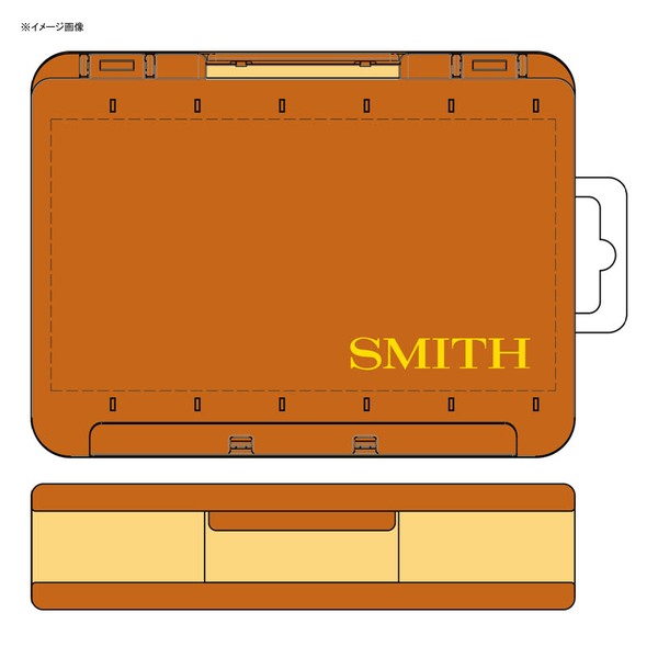 スミス(SMITH LTD) スミスリバーシブルMG D86オレンジ   ルアー･ワーム用ケース