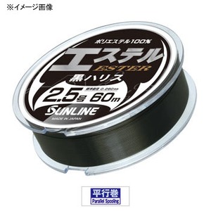 サンライン(SUNLINE) エステル 黒ハリス 60m   その他道糸