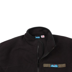 KAVU(カブー) Freece Throw shirts(フリース スロー シャツ) メンズ Black L-detail-2