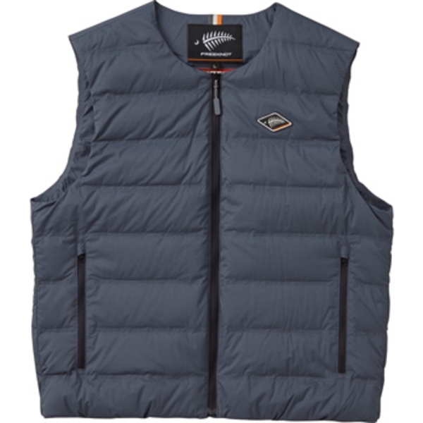 フリーノット(FREE KNOT) ハヤブサ フリーノット FOURON(フォーオン) ラウンドネック ダウンベスト Y1134-S-80 フィッシングジャケット