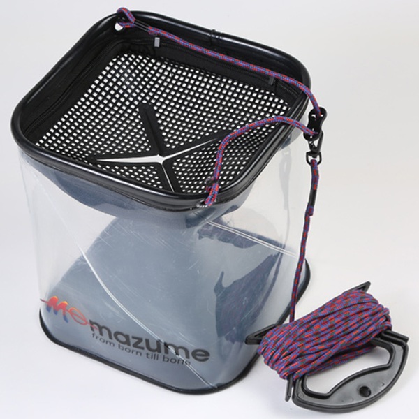 MAZUME(マズメ) 観察できる水くみバケツ MZAS-386-01 バッカン･バケツ･エサ箱