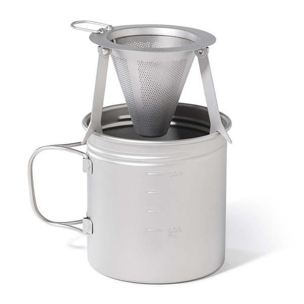 VARGO(バーゴ)  チタニウムトラベル コーヒーフィルター T-474 パーコレーター&バネット