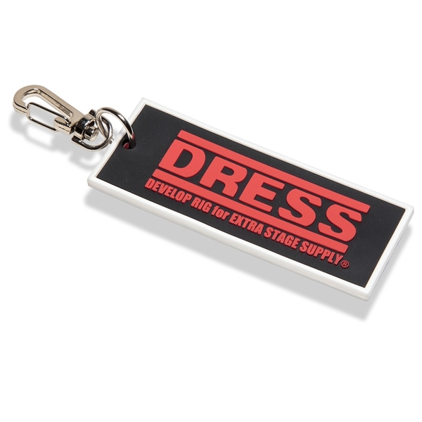 ドレス(DRESS) ラバーキーホルダー W   メジャー