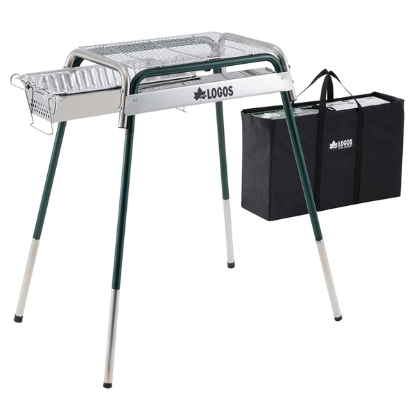 ロゴス(LOGOS) チューブグリルSmart80 81062603 BBQコンロ(脚付き)