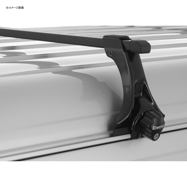 INNO(イノー) INSDK スクエアベースステー 雨ドイ車用 キーロック標準装備 INSDK ルーフ用フット･ステー