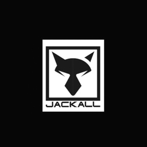 ジャッカル(JACKALL) ＪＫカッティングステッカー スクエア Ｍ ブラック
