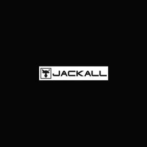 ジャッカル(JACKALL) ＪＫカッティングステッカー 長方形 Ｍ ブラック
