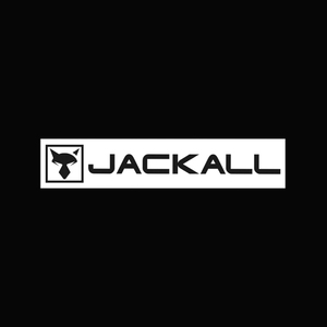 ジャッカル(JACKALL) ＪＫカッティングステッカー 長方形 Ｌ ブラック