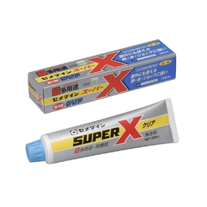 セメダイン(CEMEDINE) スーパーX クリア 135ml 箱 135ml クリア AX-041 セメダイン(CEMEDINE) スーパーX クリア 135ml 箱 135ml クリア AX-041