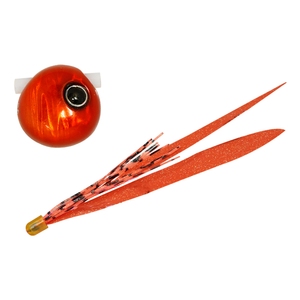 ジャッカル(JACKALL) 鉛式ビンビン玉スライド 45g F181 レッドオレンジ/オレンジゴールドT+ ジャッカル(JACKALL) 鉛式ビンビン玉スライド 45g F181 レッドオレンジ/オレンジゴールドT+