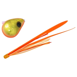 ジャッカル(JACKALL) 爆流 鉛式ビンビン玉スライド 60g F191 オレンジゴールド/蛍光オレンジT+