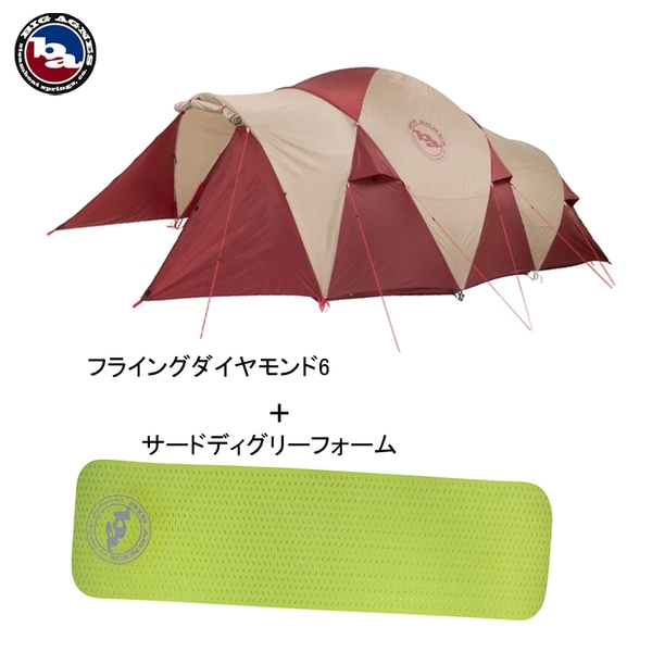 BIG AGNES(ビッグアグネス) フライングダイヤモンド6+サードディグリーフォーム【お得な2点セット】 TFD617