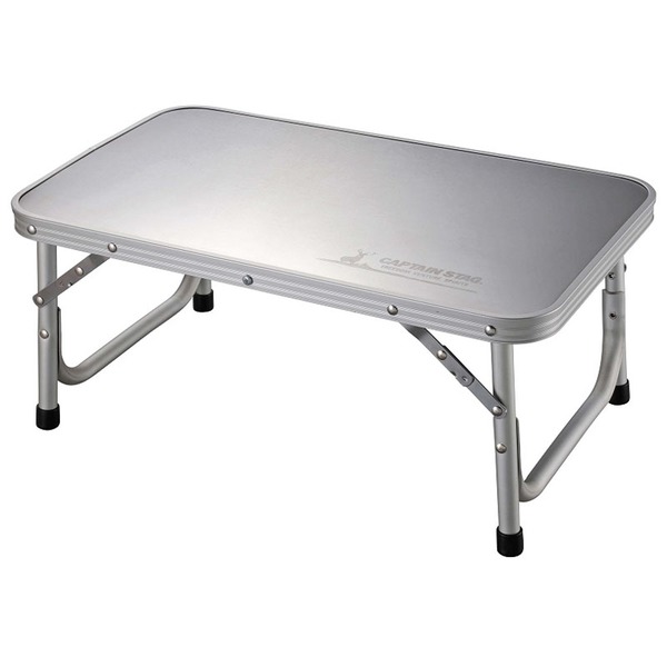 キャプテンスタッグ(CAPTAIN STAG) ステンレストップテーブル 56×34 UC-544 コンパクト/ミニテーブル