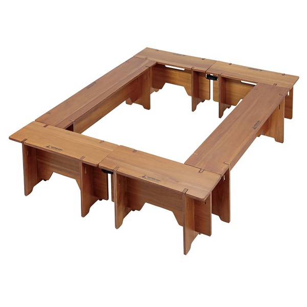 キャプテンスタッグ(CAPTAIN STAG) CSクラシックス F&Gテーブルセット6p UP-1048 キャンプテーブル