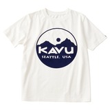 KAVU(カブー) サークル ロゴ Tee Men’s 19821020010005 半袖Tシャツ(メンズ)