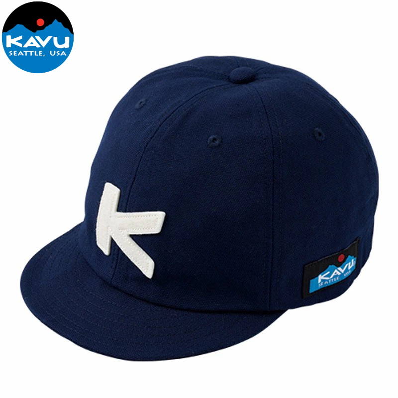 アウトドアウェア KAVU 23春夏 K’s Baseball Cap(キッズ ベースボール キャップ) フリー マスタード