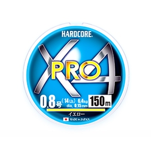 デュエル(DUEL) HARDCORE X4 PRO(ハードコア X4プロ) 150m H3861-Y
