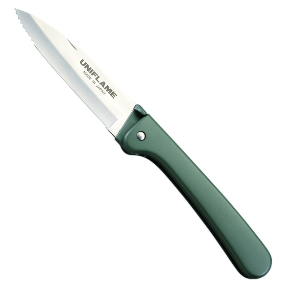 ユニフレーム(UNIFLAME) ギザ刃 キャンプナイフ 661840 フォールディングナイフ