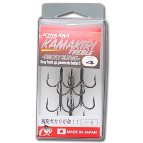 イチカワフィッシング(ichikawafishing) カマキリ トレブル ショートシャンク   トリプルフック