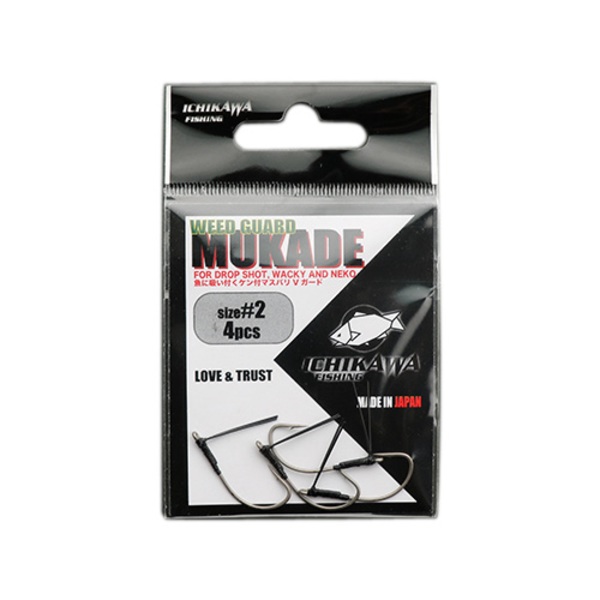 イチカワフィッシング(ichikawafishing) WEED GUARD MUKADE   ワームフック(マス針タイプ)